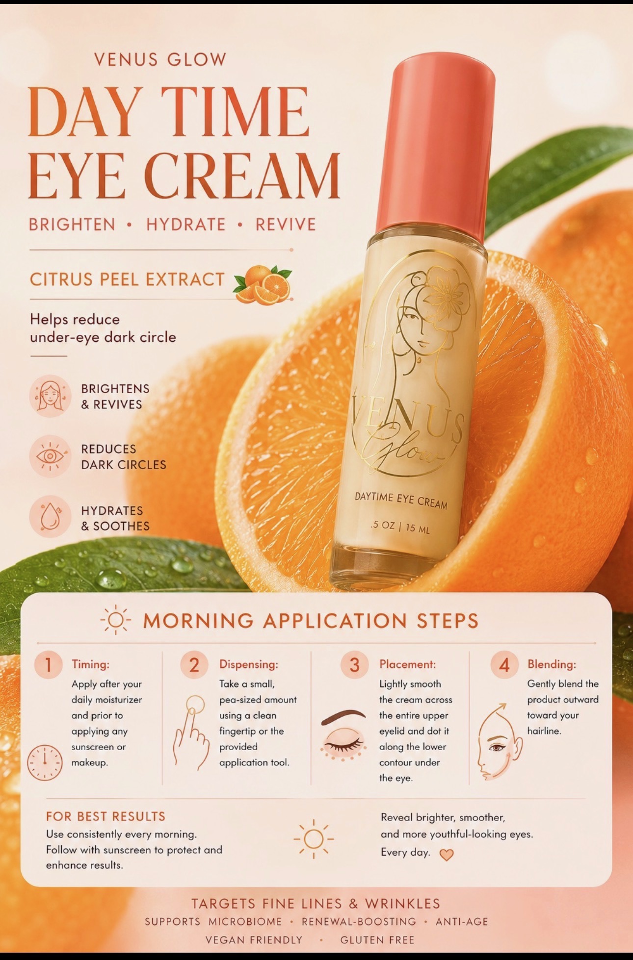 Venus Glow Daytime Eye Cream